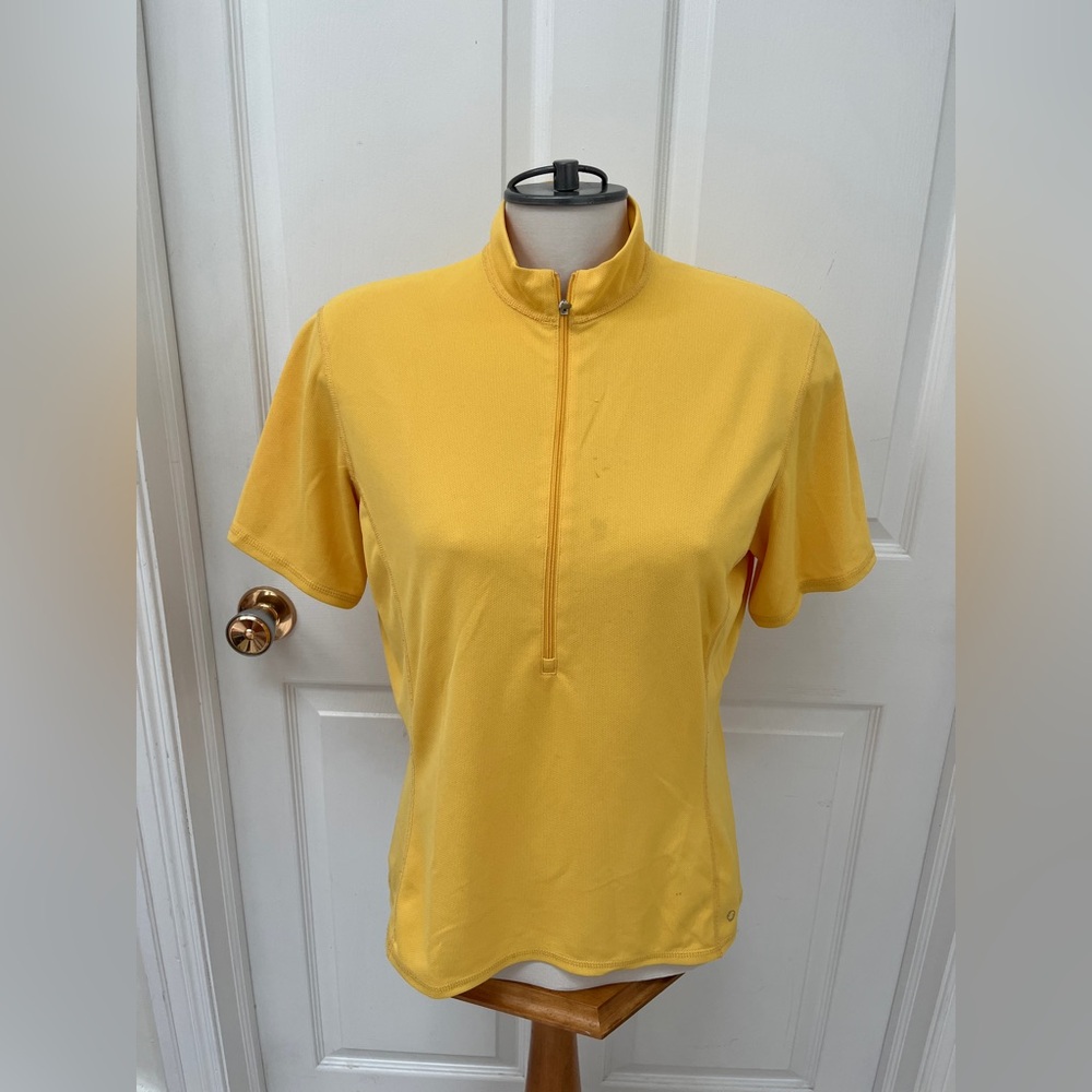 MEC Yellow Short Sleeve Women's Top size XL